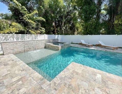 Pool and spa