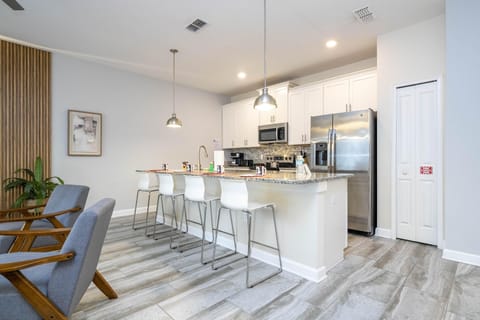 Open Floor Plan, Kitchen, Living and Dining room