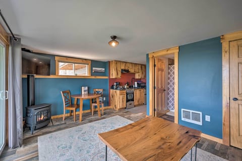 East Burke Vacation Rental | 1BR | 2BA | 600 Sq Ft | Stairs Required to Access