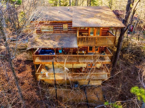 Your private mountain cabin tucked away in the trees, the perfect place to relax and escape.