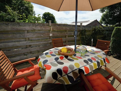 Sitting-out-area | March Brown, Garmouth, near Elgin