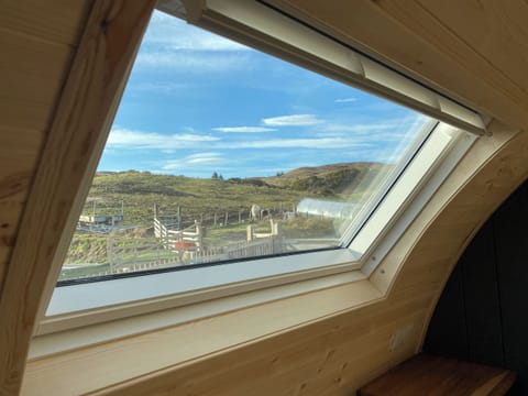 Far reaching views over the surrounding countryside | Maggie&rsquo;s Cabin, Oban