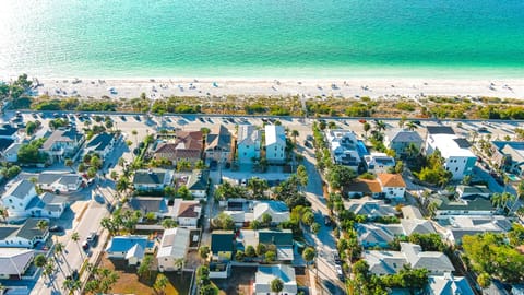 Our shoreline from above. From the SeaHorse you are on that sand in about a minute.