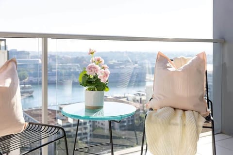 A private balcony with a view!