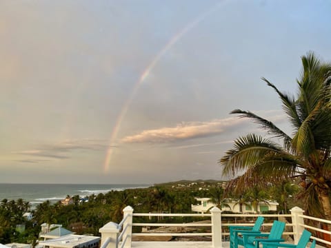 Rooftop rainbow