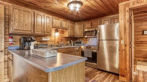 Younger Than The Mountains' fully equipped kitchen