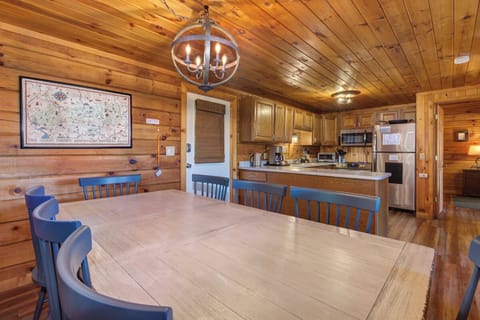 Younger Than The Mountains' inviting dining area