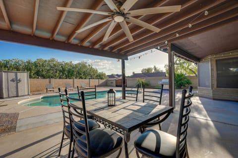 Covered Patio | Outdoor Dining Area
