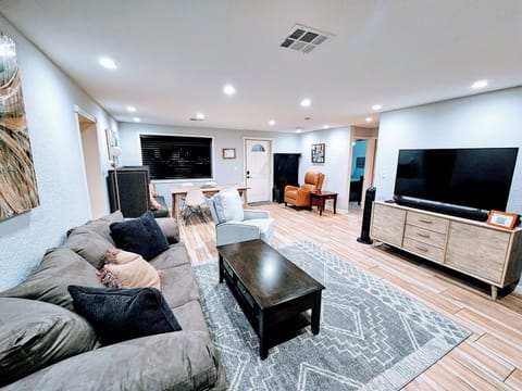 Main room - living & dining areas