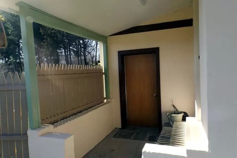 Main door entrance with cover porch