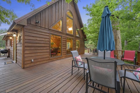 Welcome to the Burgundy on the Mountain Fork River!