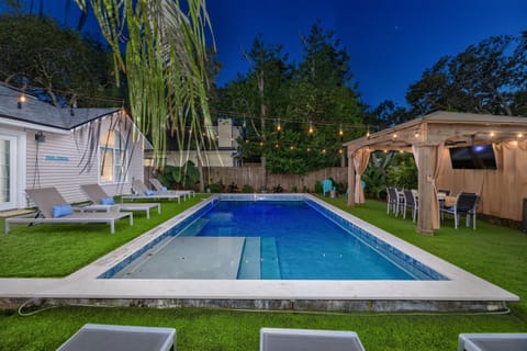 Late night swims under the stars
