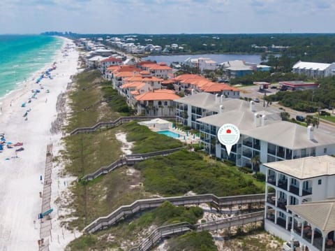 Aerial View of Dune Thyme. Ground Floor Unit with Views