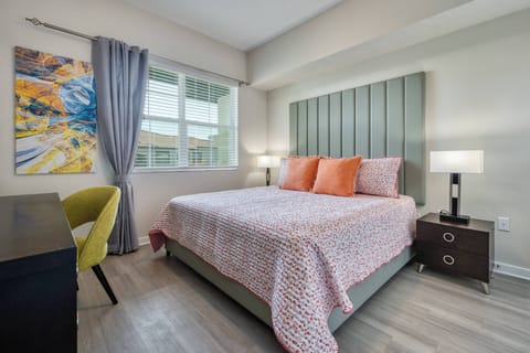 King bedroom with private bathroom