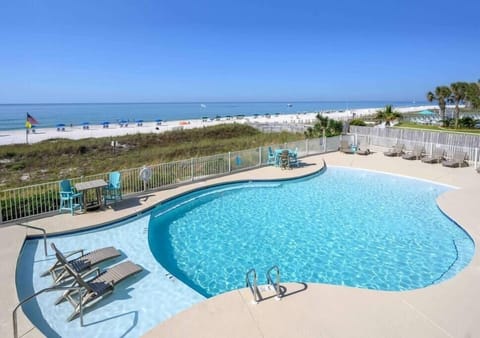 Brand new beach entry pool.