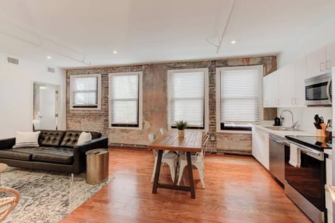 There are blinds in every window. You have full control over the amount of natural light that comes in.