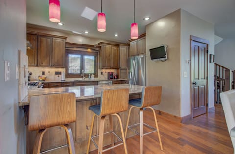 Kitchen with Bar Seating