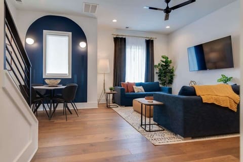 Welcome to Taylor Haus II! Step through the door to find a generously sized, versatile living area suitable for all your guests.