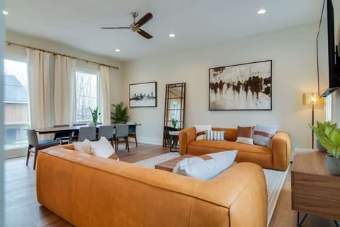 Welcome to The Taylor Compound, two stylish homes, 7+ bedrooms, 20+ beds, and 6 baths, all in walkable Germantown just 1.5 miles from downtown’s Honky Tonks!