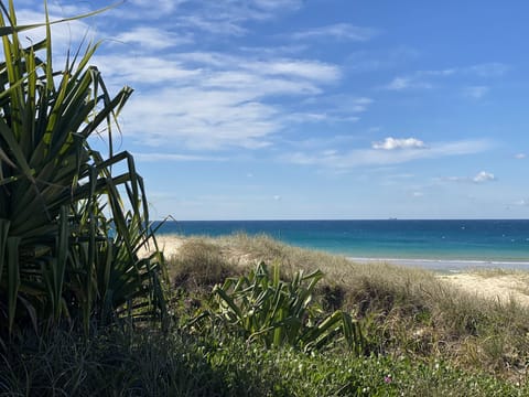 The beautiful Wurtulla Beach access to 24/7 dog off leash area