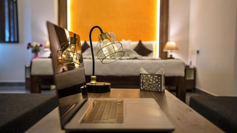 Premium Double Room | Laptop workspace, rollaway beds, free WiFi, bed sheets