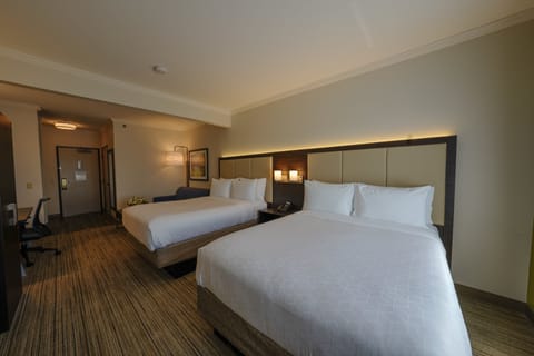Suite, 2 Queen Beds | In-room safe, desk, laptop workspace, iron/ironing board