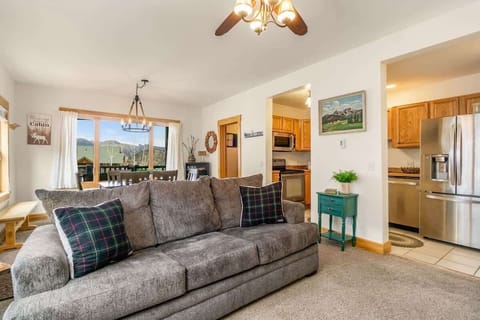 Living with pullout sleeper sofa