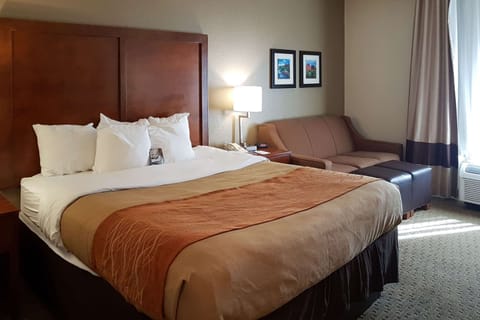 Standard Room, 1 King Bed with Sofa bed, Non Smoking | Premium bedding, pillowtop beds, desk, blackout drapes