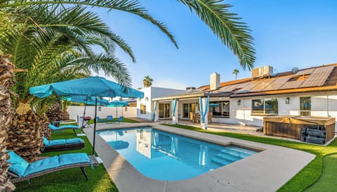 Backyard pool