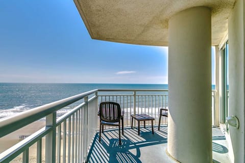 Wrap around oceanfront balcony 