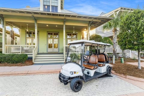 6-passenger golf cart included — new for 2025
