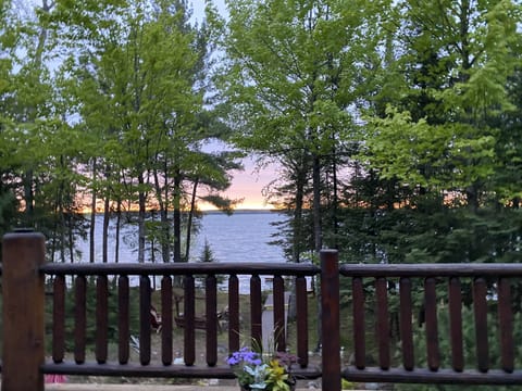 Lakeside Terrace Back View! Enchanting! A Lakeside view.