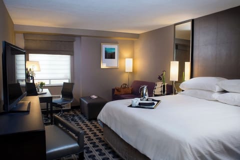 Executive Room, 1 King Bed, Non Smoking, Refrigerator (with Sofabed) | Pillowtop beds, minibar, desk, iron/ironing board