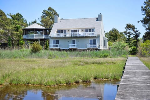 View of house from shared Pier