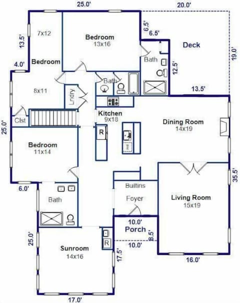 Sandy Cheeks Floorplan