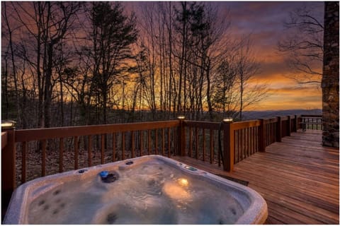 "Pure bliss! Private hot tub with forest views. Clean, relaxing, and peaceful"