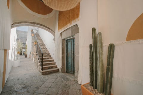 Interior entrance