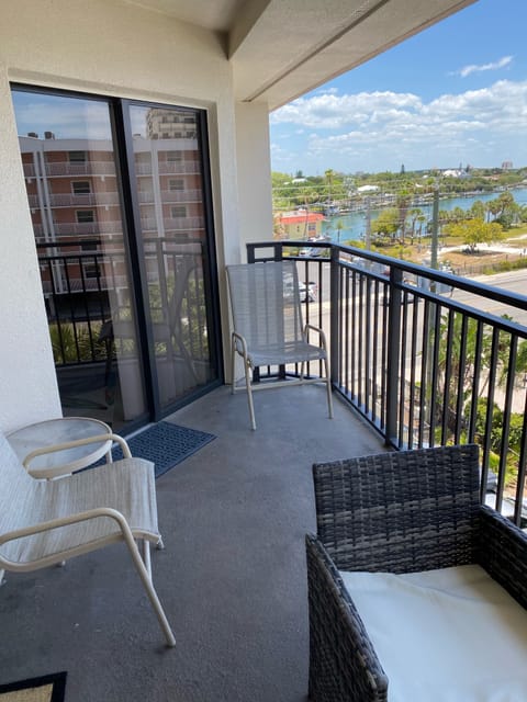 View of the Intercoastal from the private balcony 