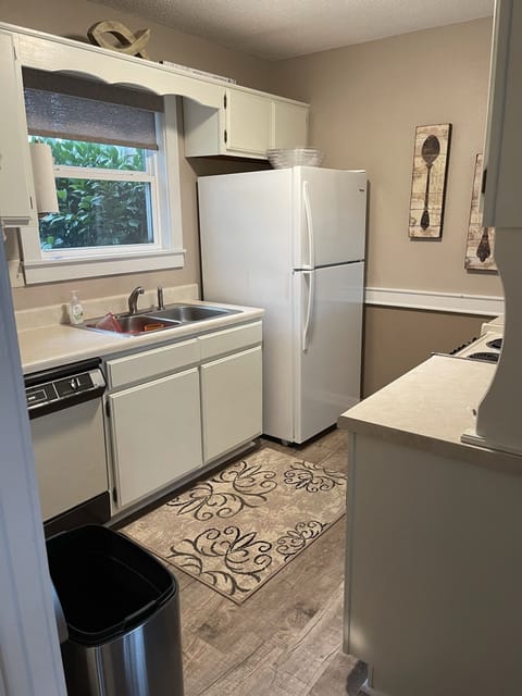 Small but well equipped kitchen