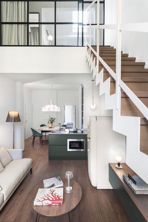 Deluxe Apartment, 2 Bedrooms | Living area