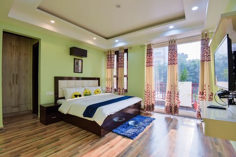 Confortable Bedroom of Two BHK Serviced Apartment by BedChambers