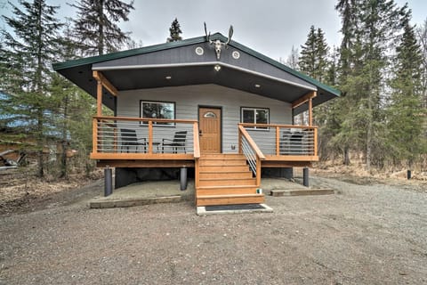 Soldotna Vacation Rental Cabin | 2BR | 1BA | Single Story | 480 Sq Ft