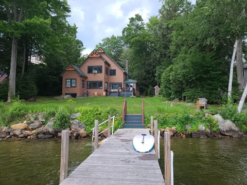 Back of house from dock 