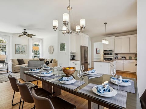 Dining Area Opens to Living Area at 11 Bittern Street
