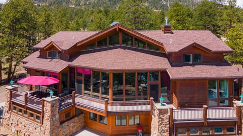Huge custom home that's as pretty as its surroundings