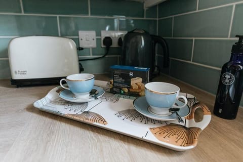 Enjoy a nice tea and coffee