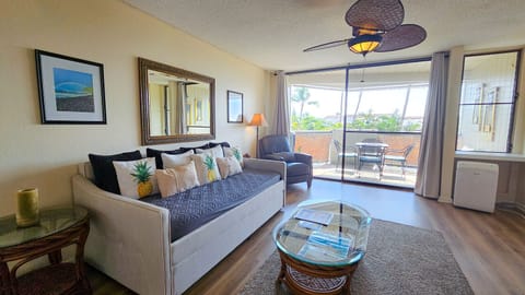 Living room provides a great place to relax after a long day of adventure