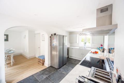 Ground floor: Kitchen looking into the dining room