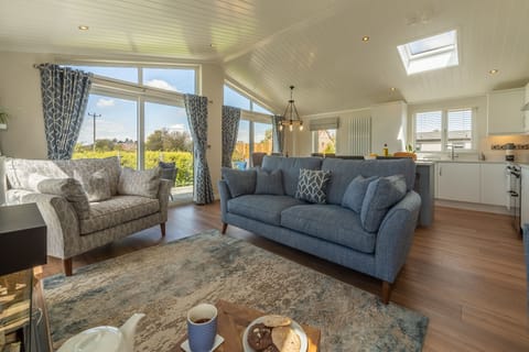 A view of the open plan living area