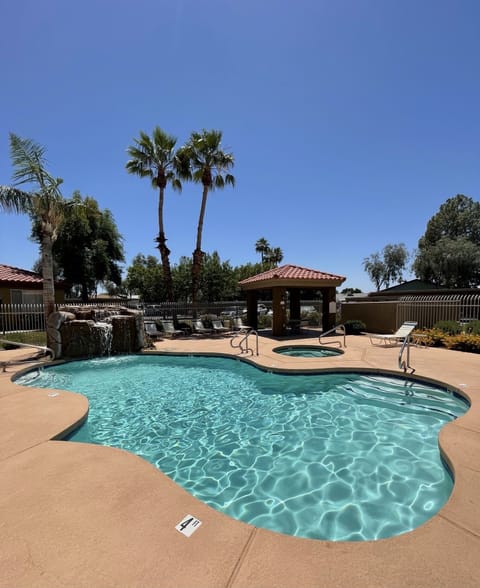 Pool  75 steps from front door